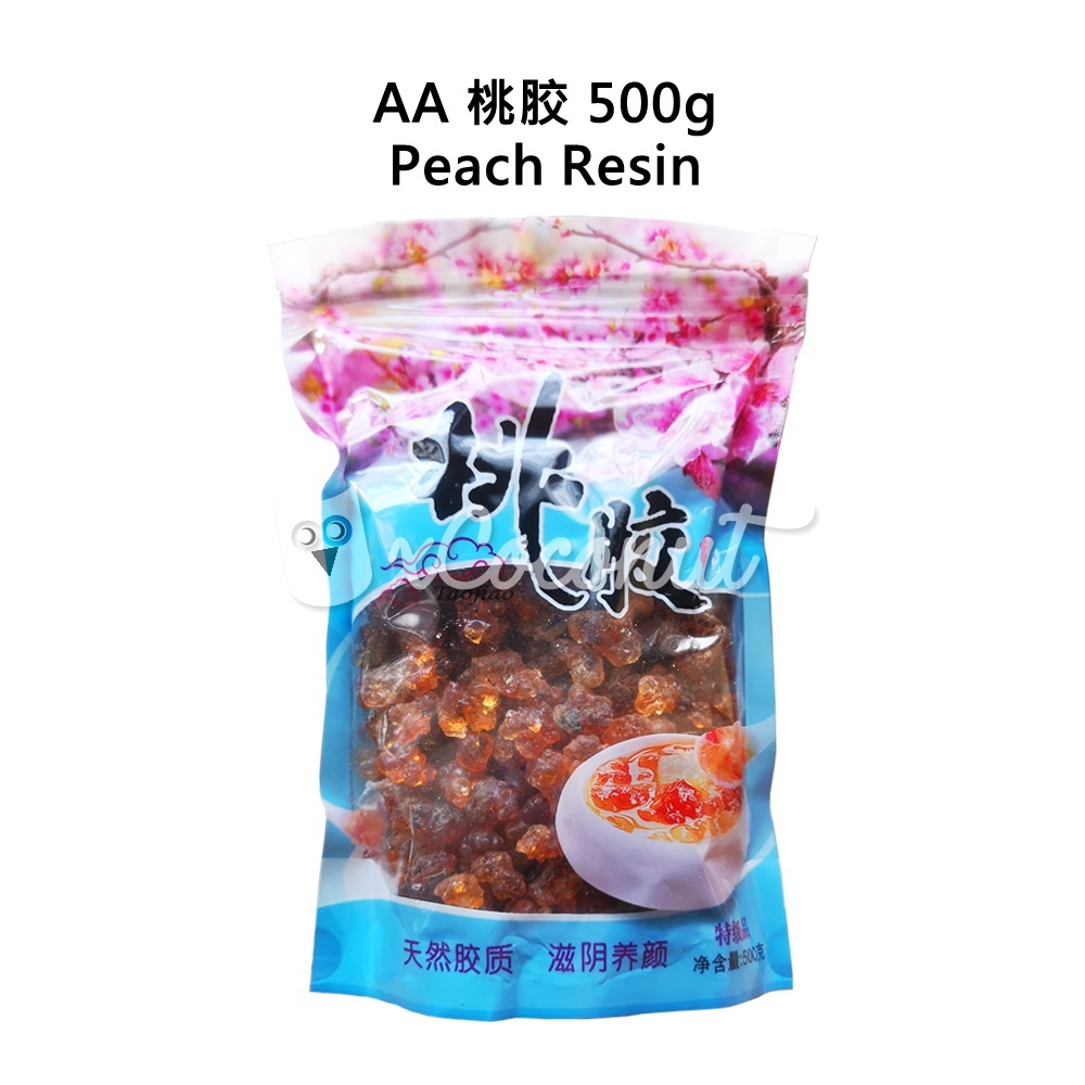 

Peach Gum 500 gr / Super Premium Grade A+ Dessert Tao Jao Thao Jiao 500 gram Healthy Collagen