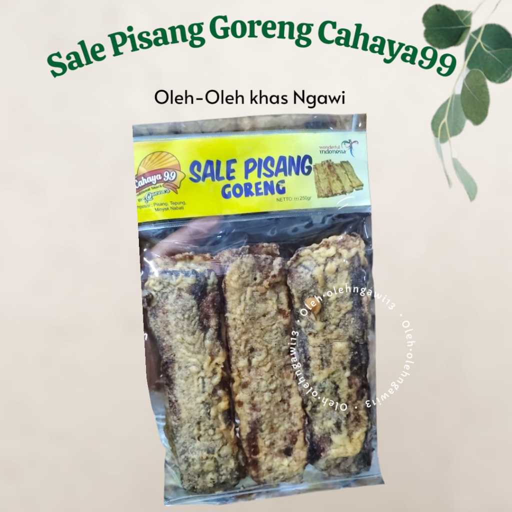

SALE PISANG GORENG CAHAYA 99, SALE PISANG GORENG