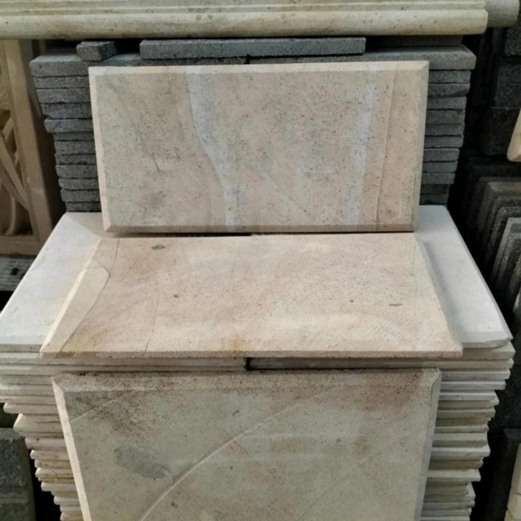 Batu alam palimanan palem bevel untuk dinding ukuran 20x40