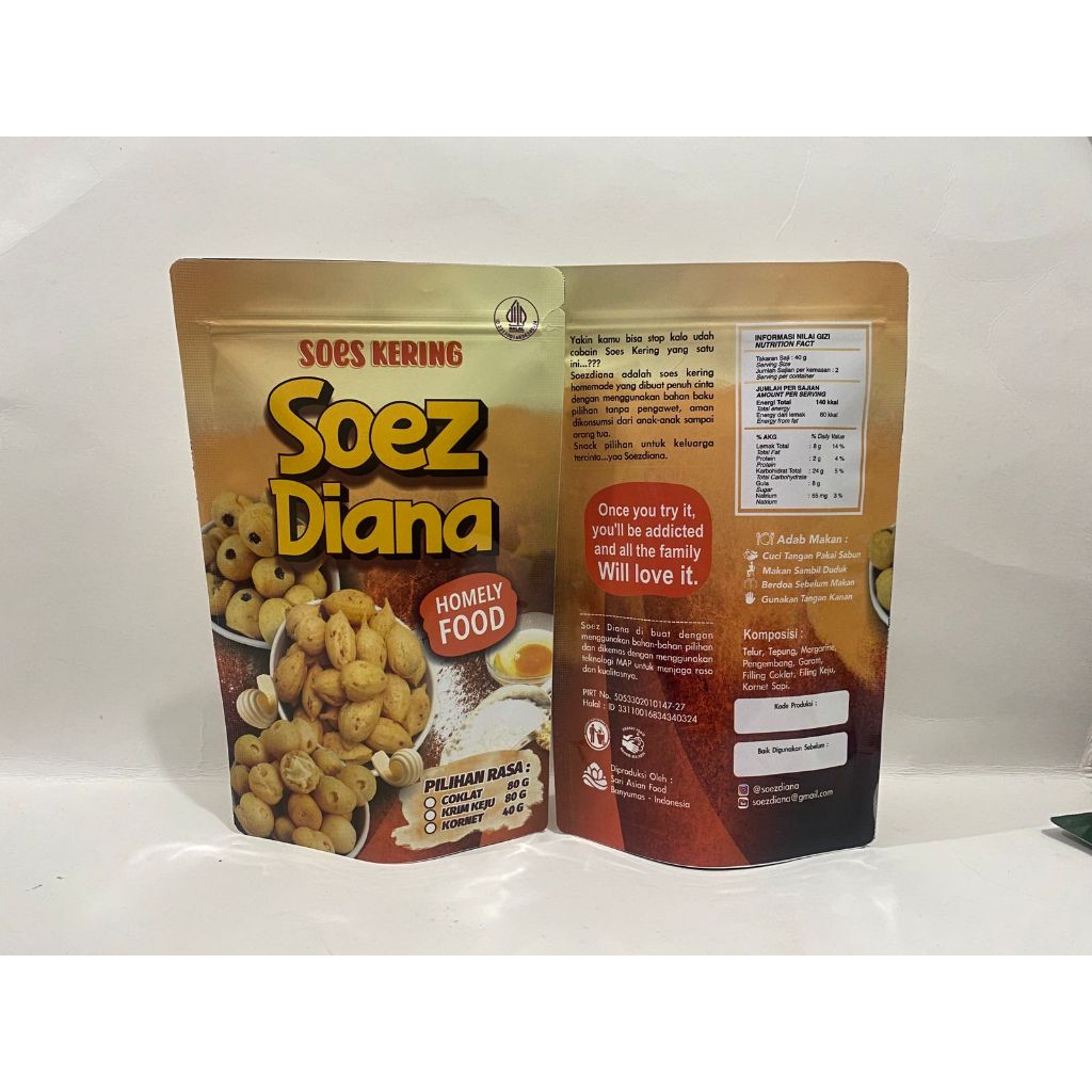 SAMPLE STANDING POUCH SEMUA UKURAN