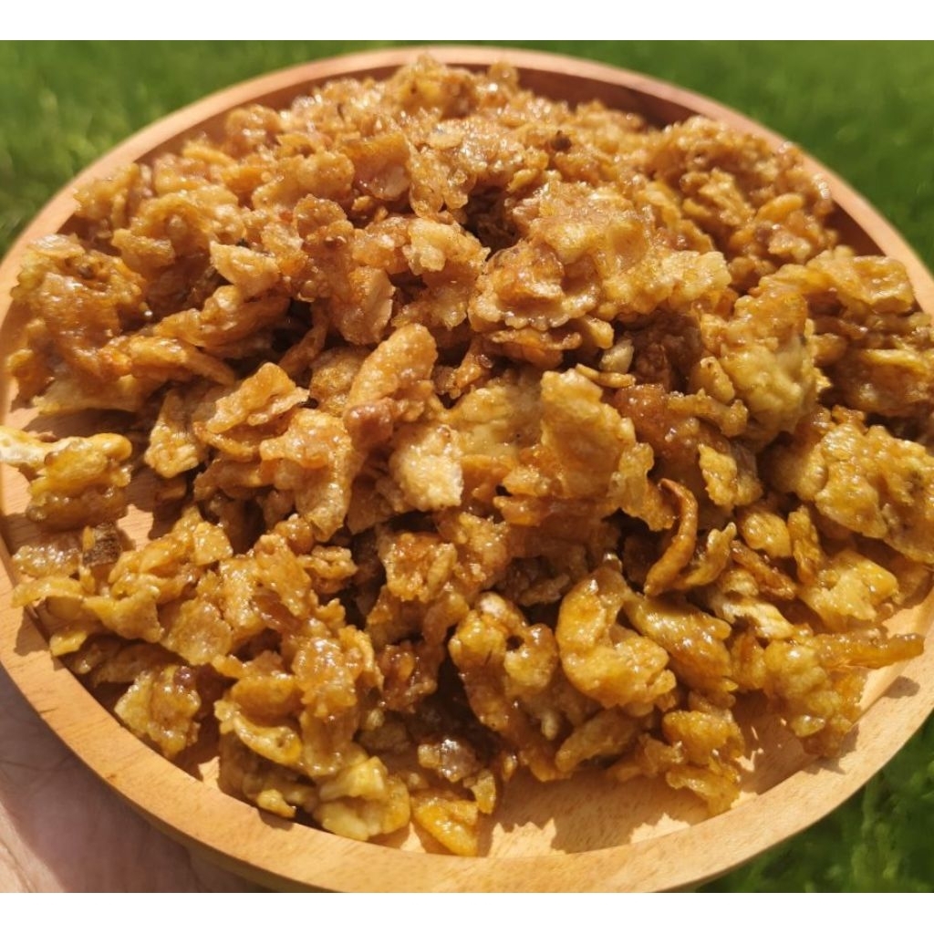 

Remukan Emping Pedas Manis Kemasan 1 Kg