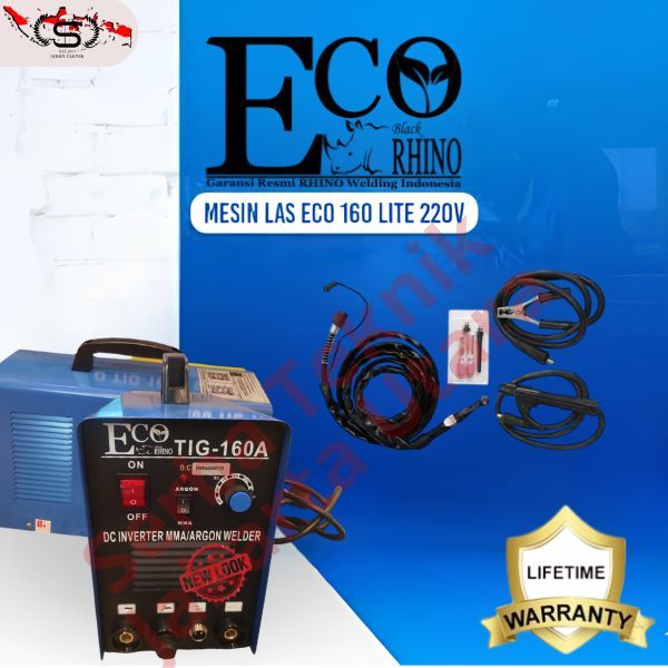 Mesin Las RHINO / Inverter RHINO TIG 160 Trafo Las Argon Tig160E 160 E