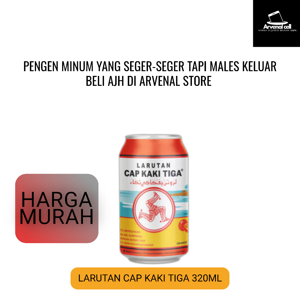 

LARUTAN PENYEGAR CAP KAKI TIGA RASA JERUK 320 ML (PCS)
