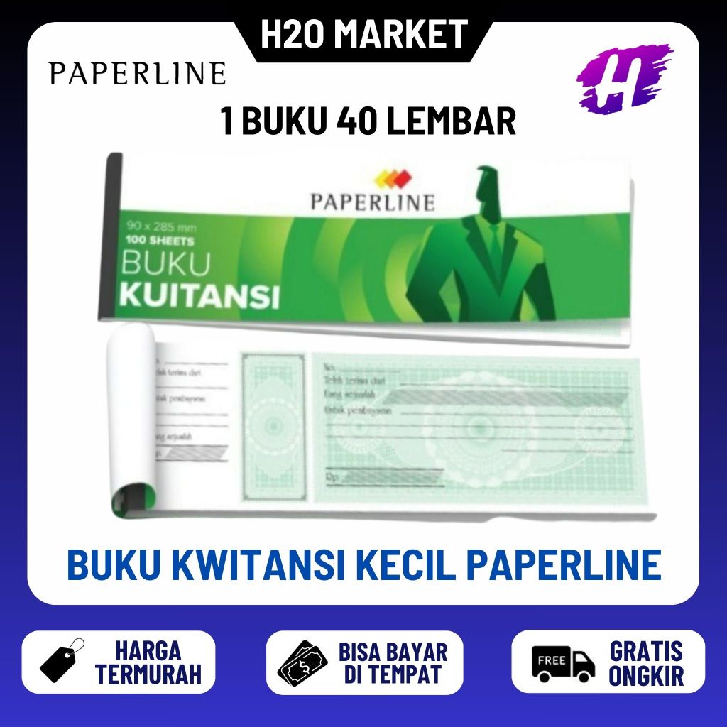 

❤️H2O❤️ Buku Kwitansi Kecil Paperline (1 Pcs)