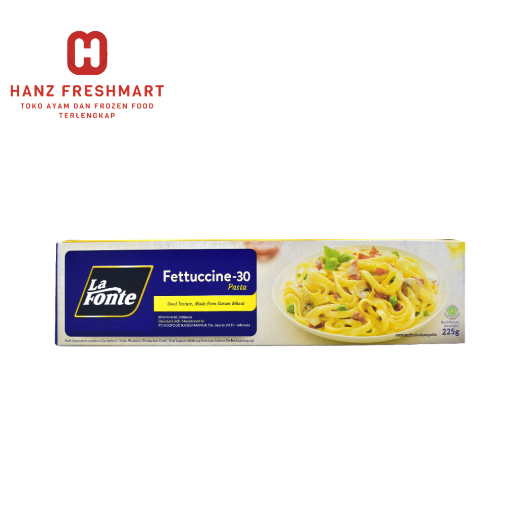 

La Fonte Fettuccine 30 225gr - Hanz Freshmart
