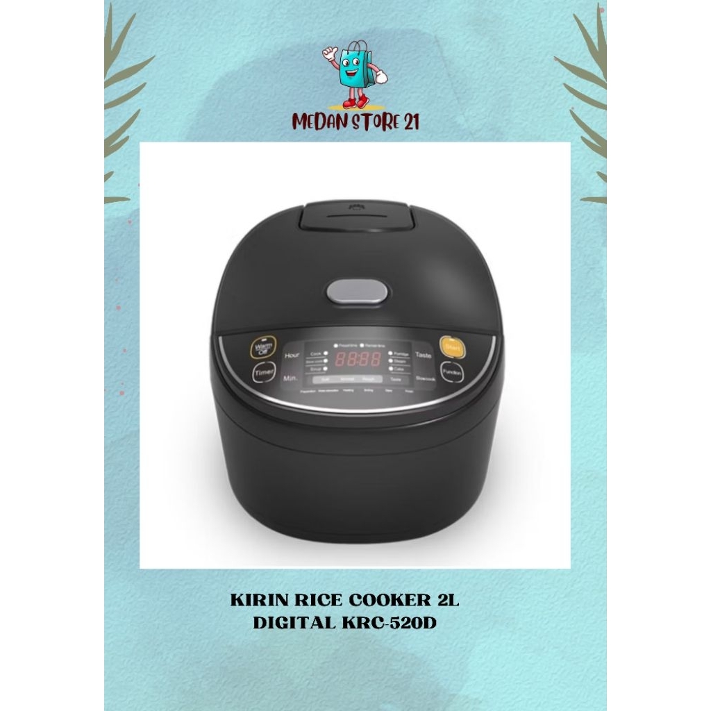 KIRIN RICE COOKER 2L DIGITAL KRC-520D/KRC-620D/KRC-720D