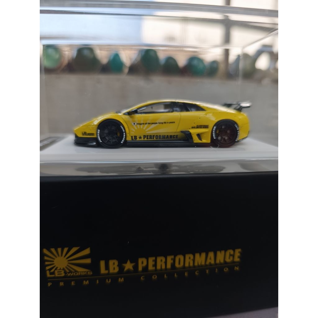 lb performance premium lamborghini murcielago yellow resin