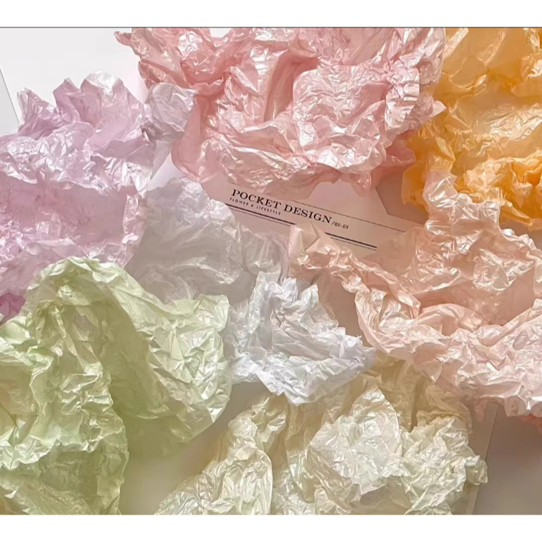 

(5pcs) Flower Wrapping Pearl Pearl Paper Sydney Tissue Korean Pearl Kertas Bunga Buket Florsit Wrapping