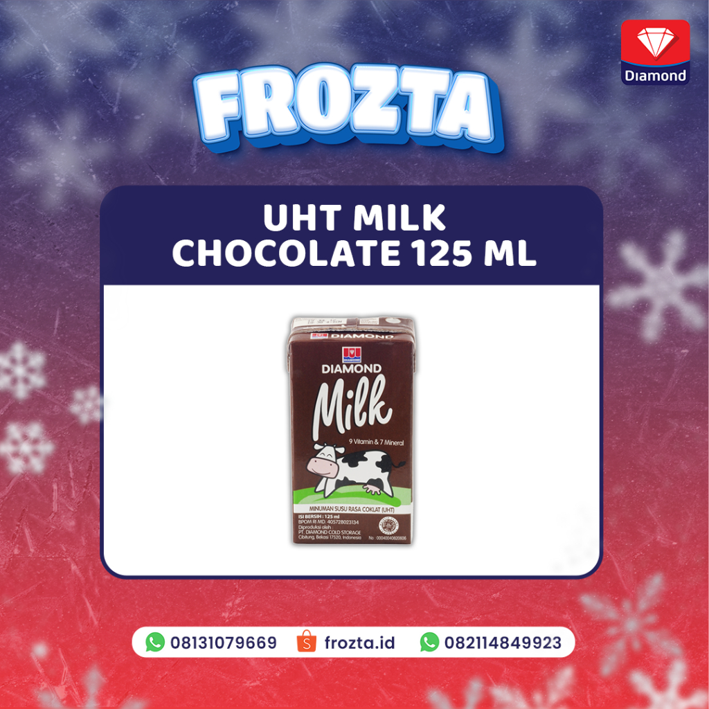 

Diamond Milk - Susu UHT Milk Chocolate 125ML