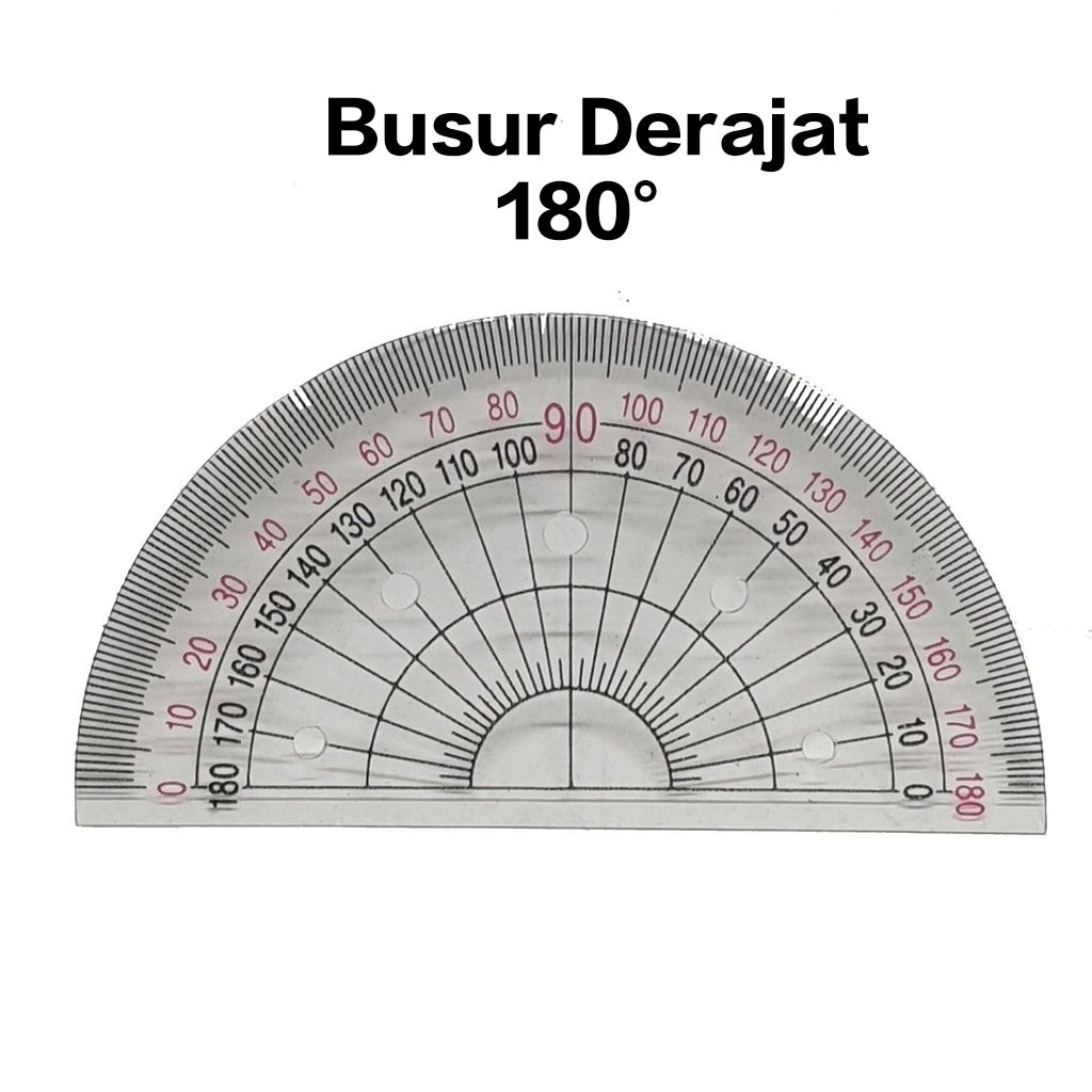 

Busur Derajat /Penggaris Busur / Mistar Busur
