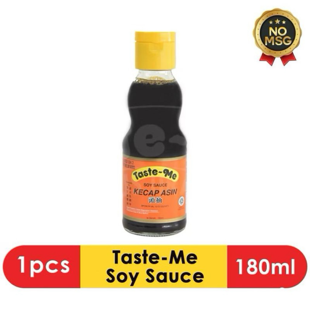 

TASTE-ME Soy Sauce (Kecap Asin) Premium (Non MSG) [180 ml] HALAL