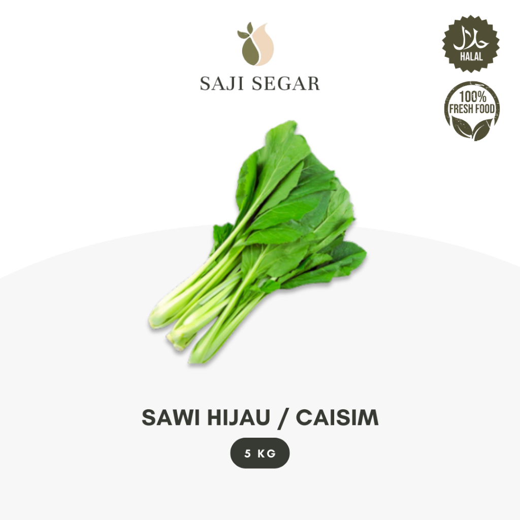 

Saji Segar Sawi Hijau / Caisim Segar Grosir