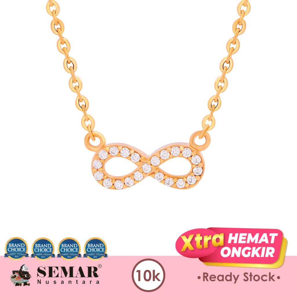Kalung Emas Kylea Infinity Gold 10K Semar Nusantara