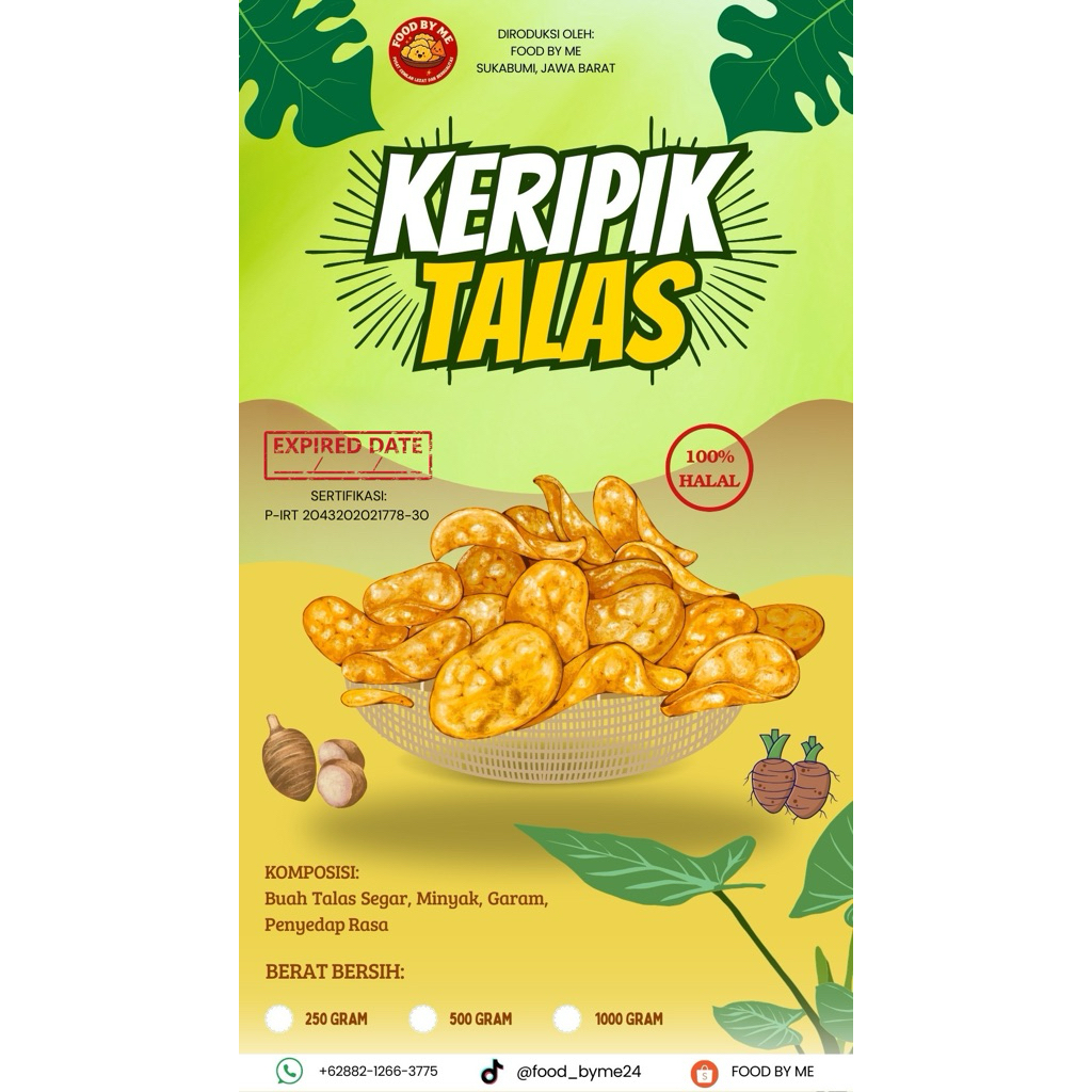 

KERIPIK TALAS ORIGINAL