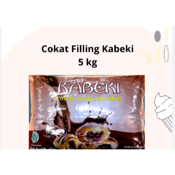 

kabeki coklat filling 5kg / kabeki selai coklat 5kg