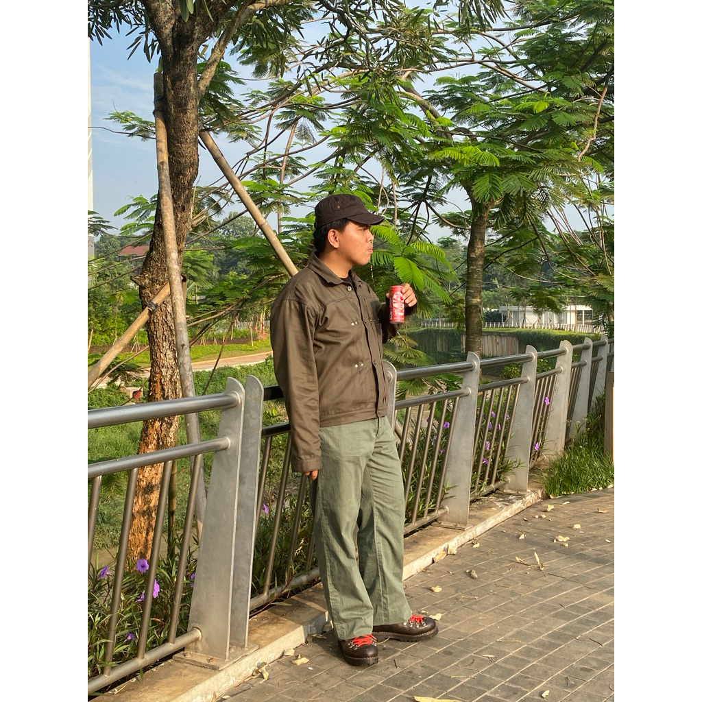 Grauell rivet type 1 jacket - Jacket Pria Streetwear Outfit