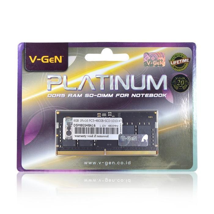 V-Gen Platinum SoDimm DDR5 8GB 16GB 32GB 5600Mhz - Memory Laptop - 16GB