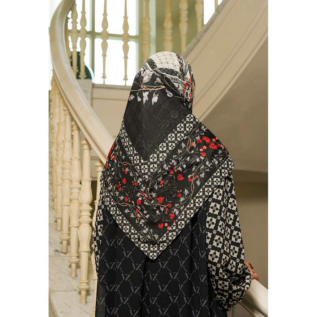 VZ MONOGRAM LINEAGE SCARF