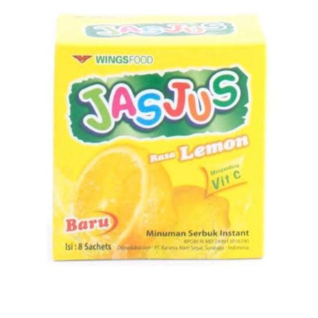 

Jajus Lemon 1 dus isi 300 saset