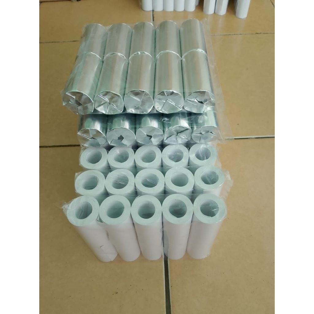 

Kertas Thermal Murah 57x30 paket 1kg isi 40 roll