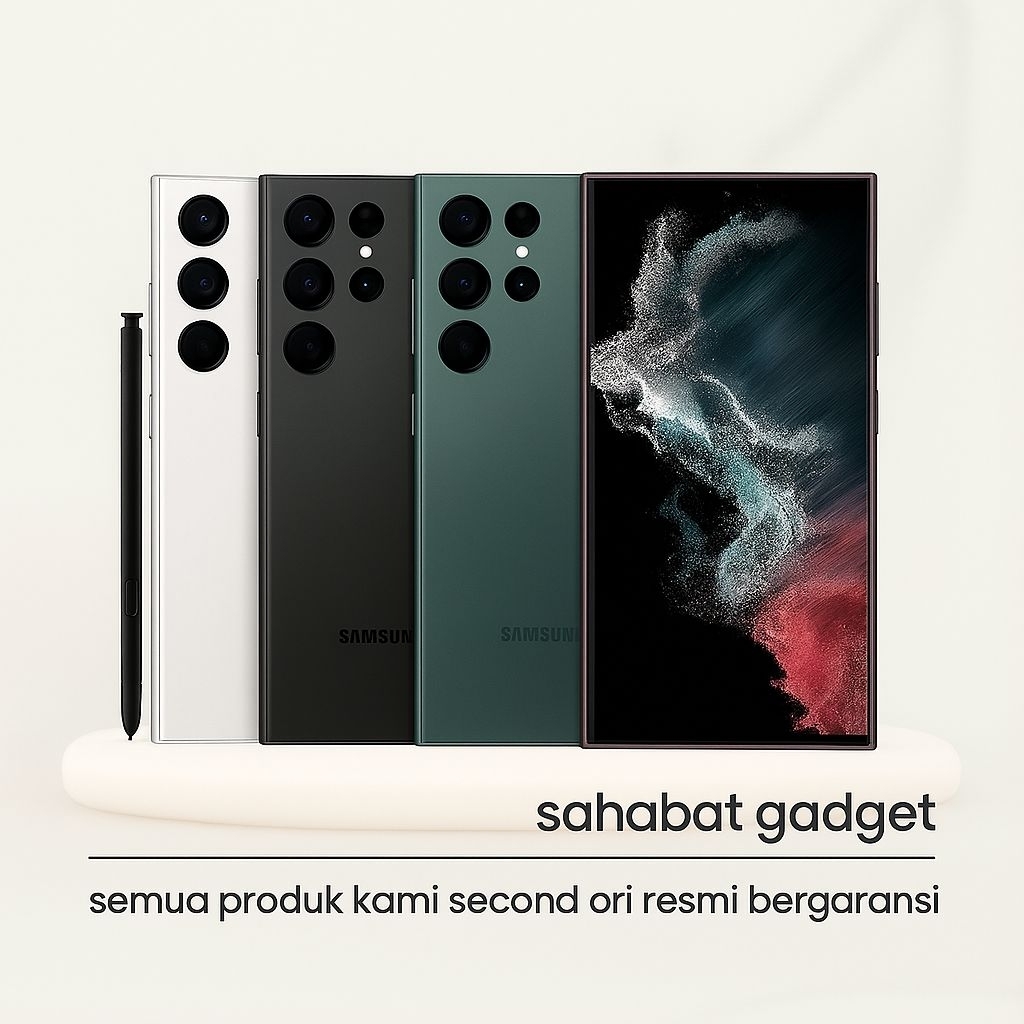 Samsung S22 Ultra 12/512 resmi Indonesia (Second)