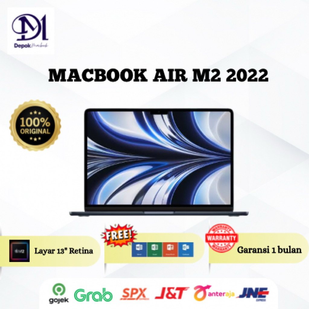 LAPTOP  NEW MacBook Air M2 2022 Retina Apple Chip M2
