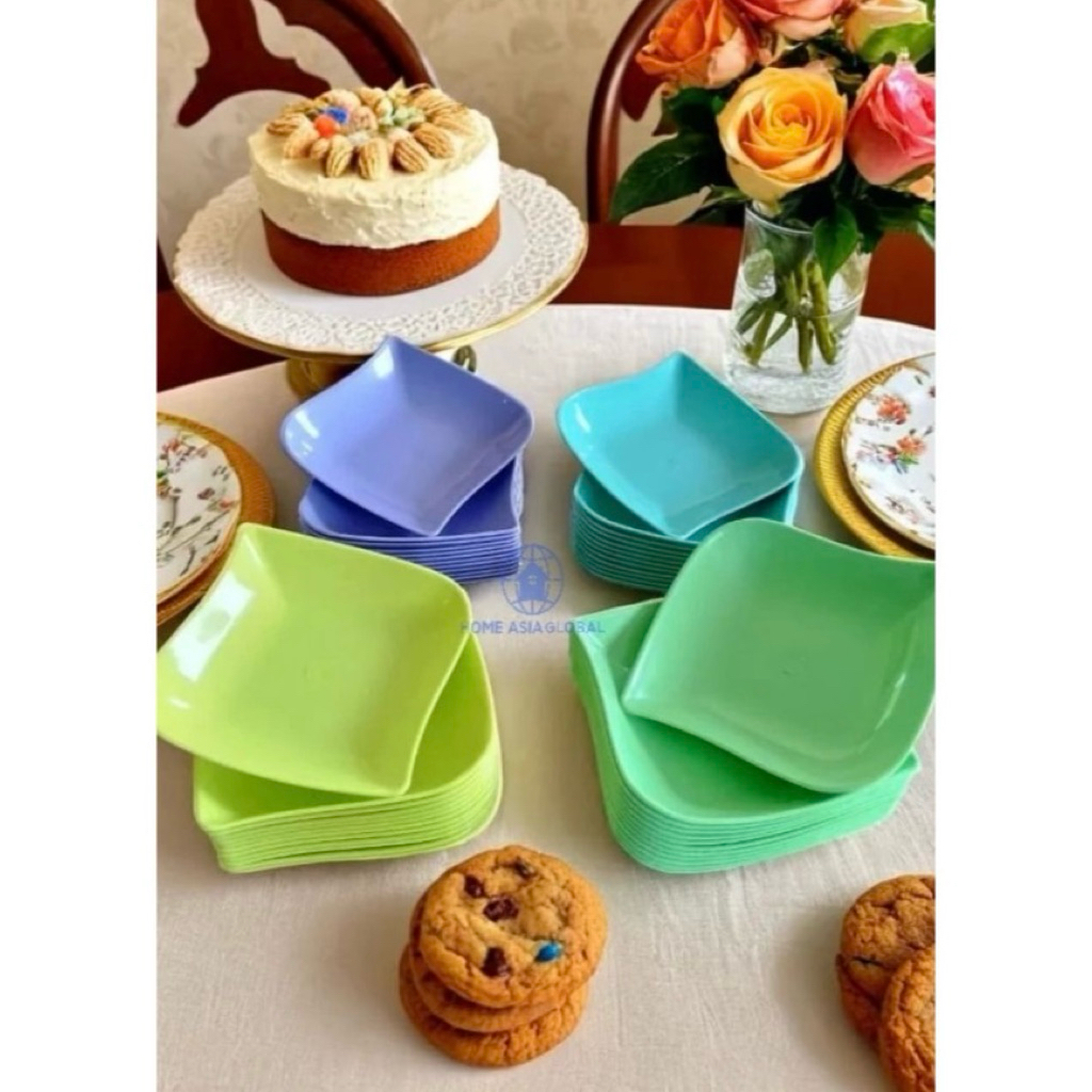 Piring saji kecil / piring sambel / piring kue/ piring saji kecil dan tebal