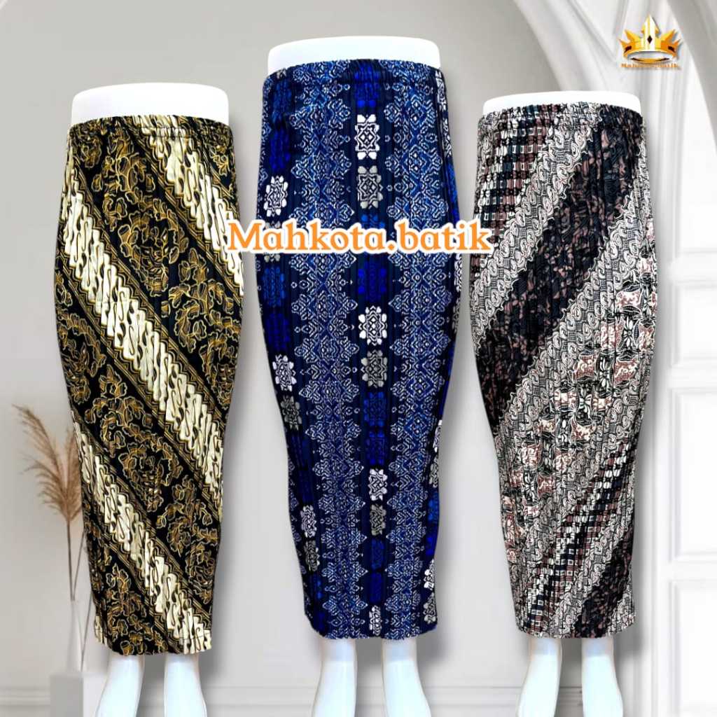 bawahan kebaya anak usia 7‐12thn /rok plisket batik /bawahan kebaya anak modern