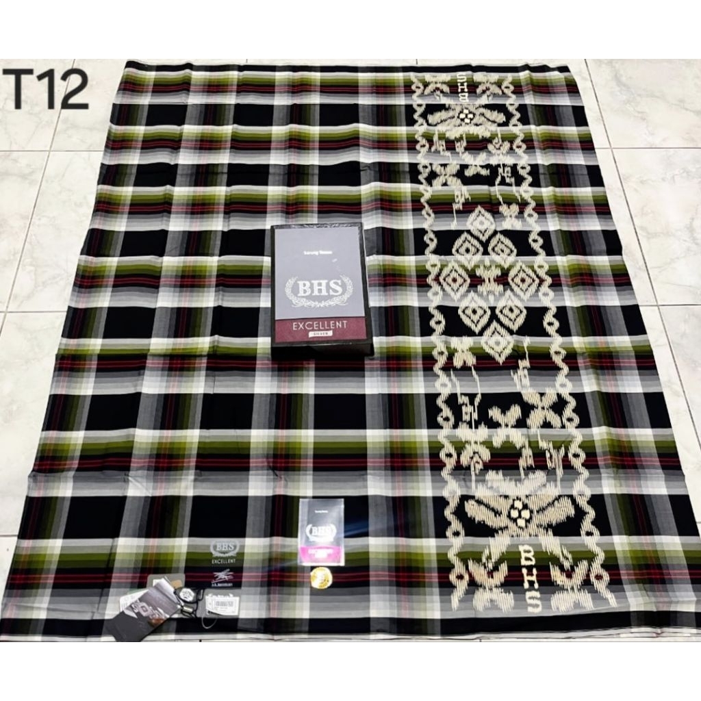 SARUNG BHS EXCELLENT TKB,KBS MIX TANDA TANGAN SILVER ORI