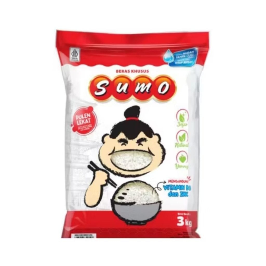 

PROMO Beras Khusus Sumo Merah 3Kg