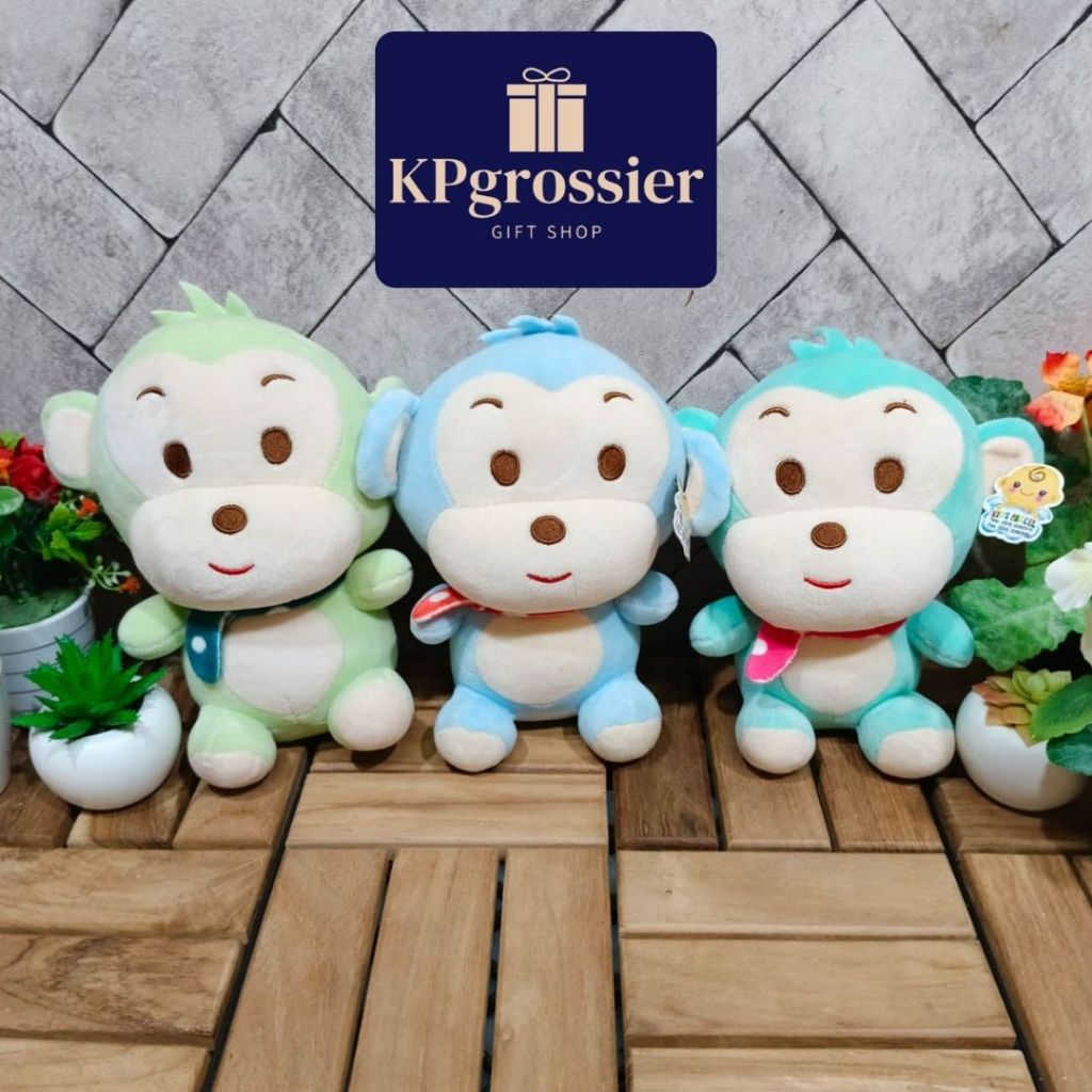 Boneka Monyet Monkey Kecil Lucu Syall 19 cm