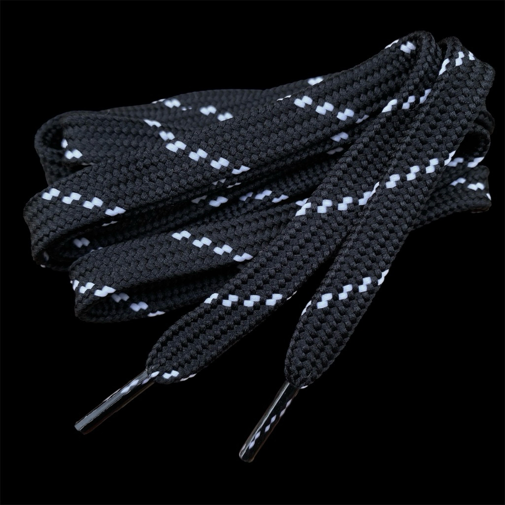 tali sepatu ori flat motif panjang 120 cm/tali sepatu gemuk motif