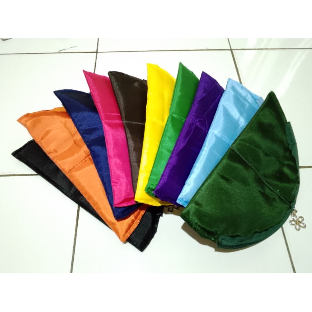 inner setengah lingkaran / inner tas kerang / inner pouch