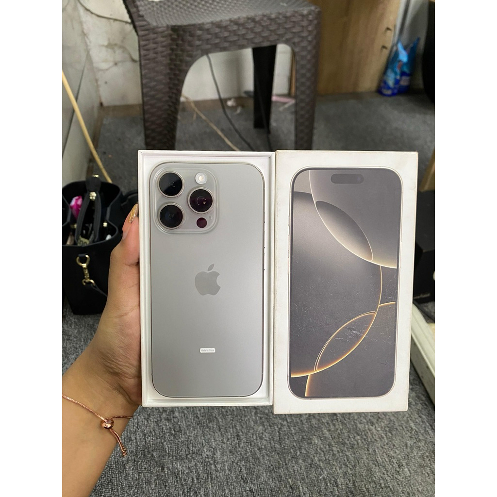 iphone 16 pro 256gb ibox natural titanium second