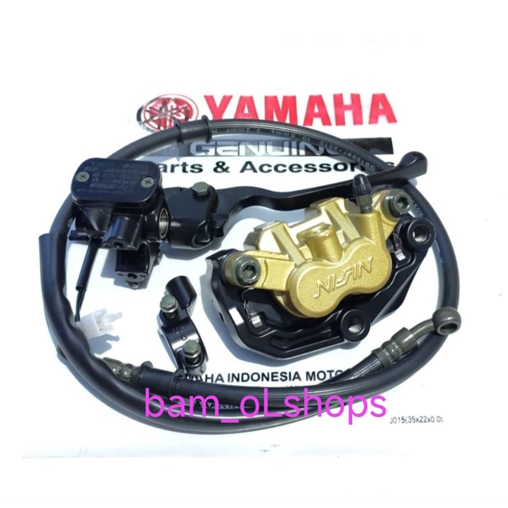 selang rem+master rem set+kaliper depan Yamaha Jupiter z Burhan,Jupiter z burung hantu