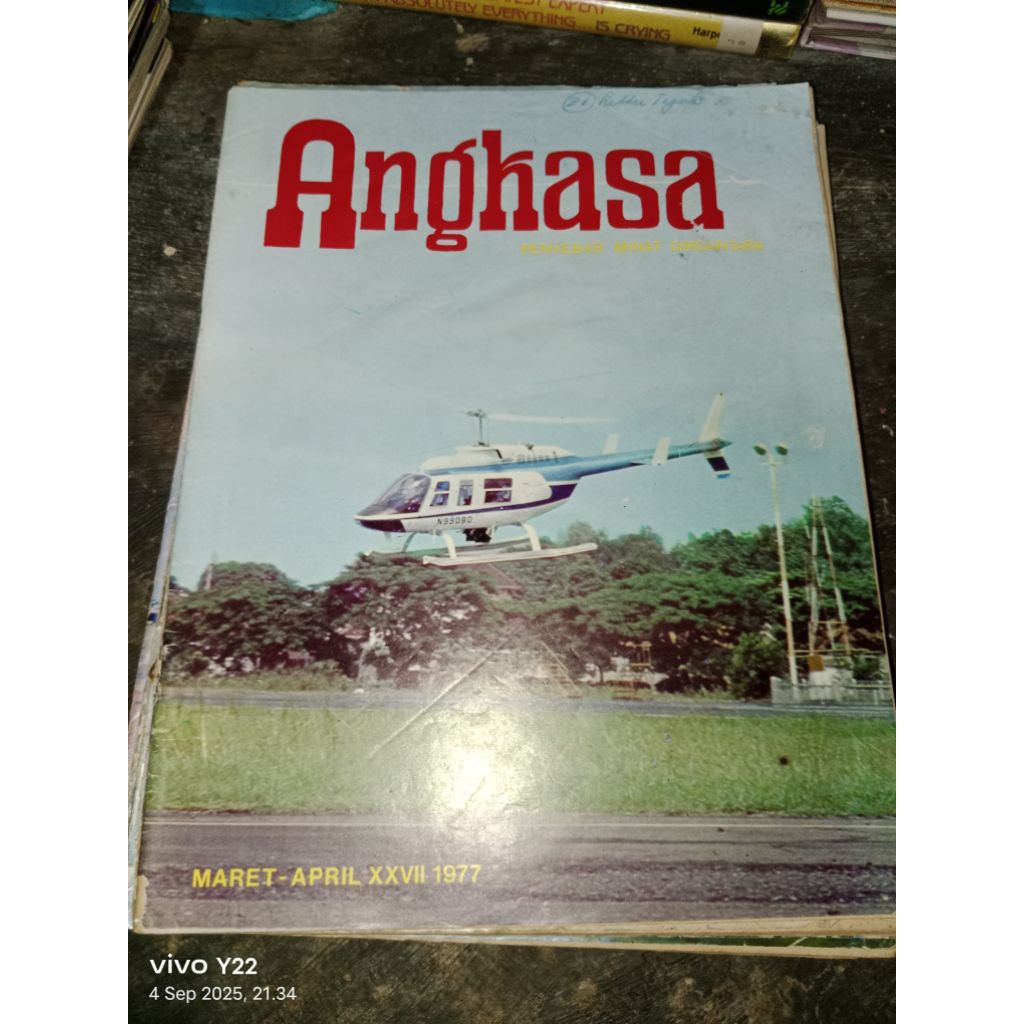 Majalah Angkasa Lawas Tahun 1977