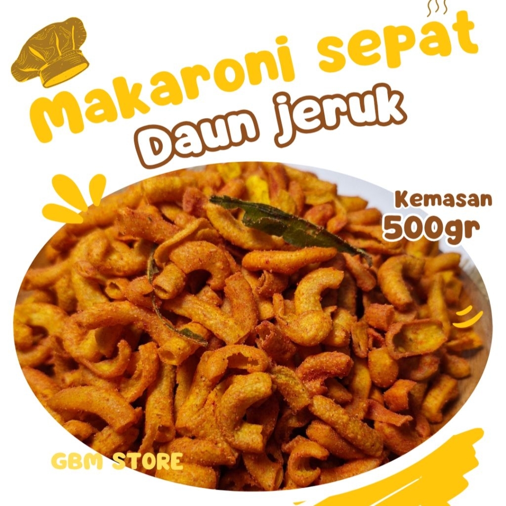 

Makaroni Pipa DJ 500gr Pedas Daun Jeruk Pedas Asin Nikmat