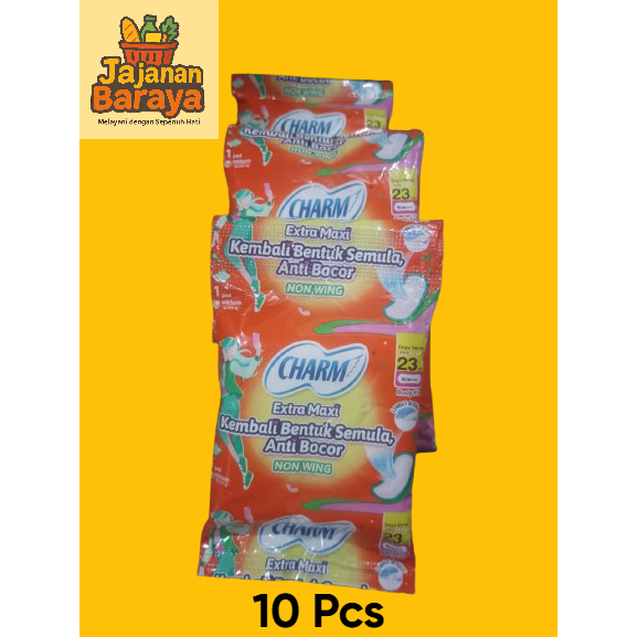 ( 10 pcs ) Pembalut Charm Renceng