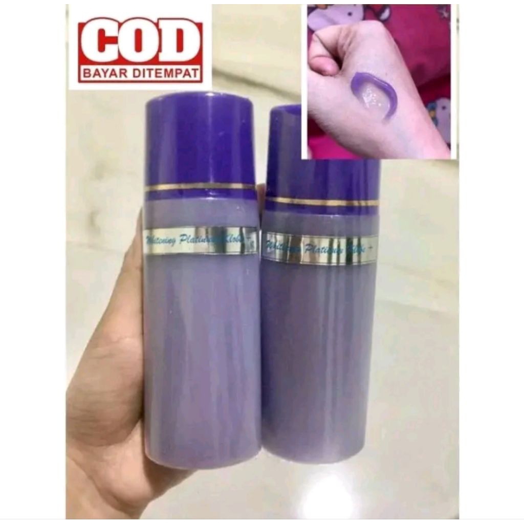 Whitening Platinum Klobe+ 100 ML | HB Malam | HB Ungu | Hb Klobe