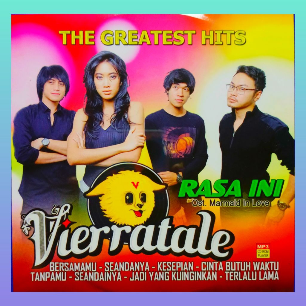 Kaset audio musik mp3 pop Vierra album pilihan terpopuler