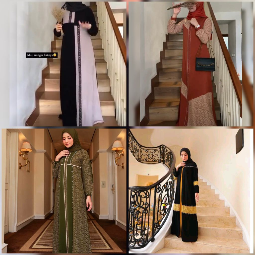 HOT SALE ~ ( SIAP KIRIM )DRESS KALEELA.ID ORIGINAL ( DRESS BARU )  / NARIMAN BROCADE DRESSKALEELA  /