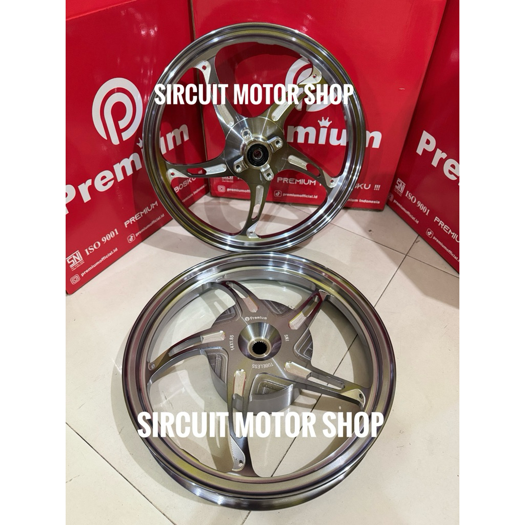 VELG RACING PREMIUM BINTANG LAUT RING 14 VARIO 125 VARIO 150 VARIO 160 CBS STYLO 160 CBS / VELG PREM