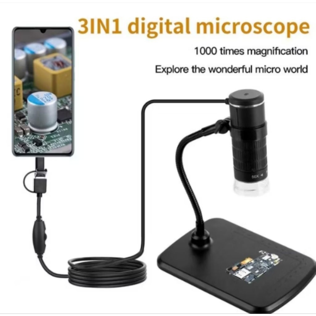 KKMON like new digital microskop USB android HD1000x