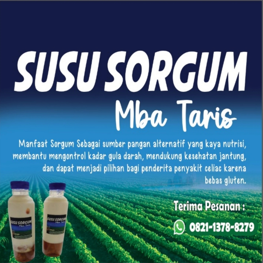 

SUSU SORGUM MBA TARIS 100% HALAL