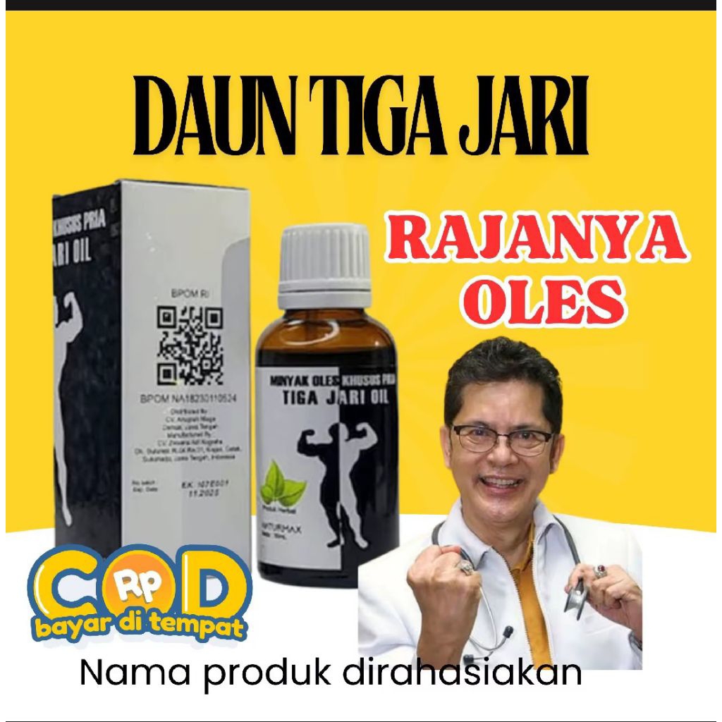 Minyak daun bungkus BPOM minyak urut pembesar penis_obat tradisional kesehatan herbal alami 60 ml