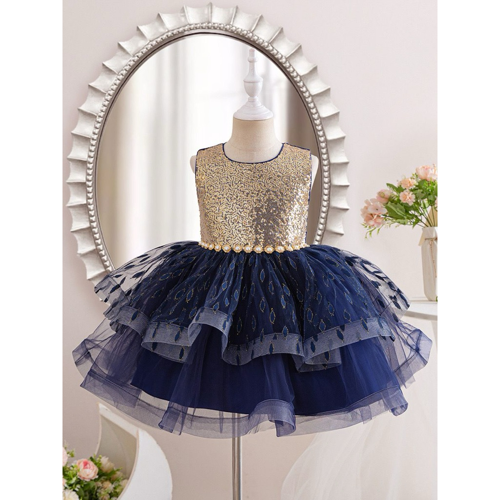 Gaun Pesta Anak Perempuan Import | Dress Pesta Anak Perempuan Import | Gaun Princess Anak Perempuan 