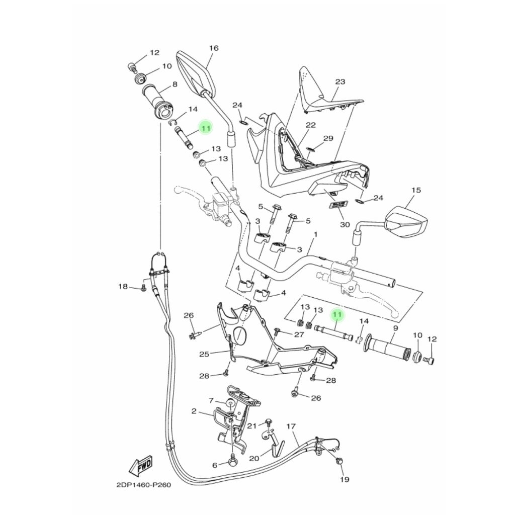 AS JALU STANG NMAX ORIGINAL