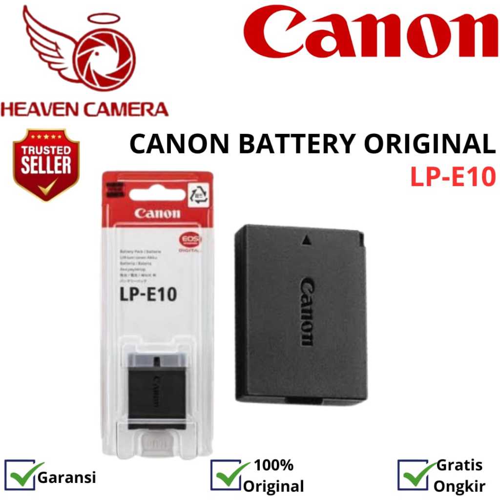 BATERAI CANON LP-E10 / BATTERY CANON LP-E10 / CANON LP-E10 ORIGINAL