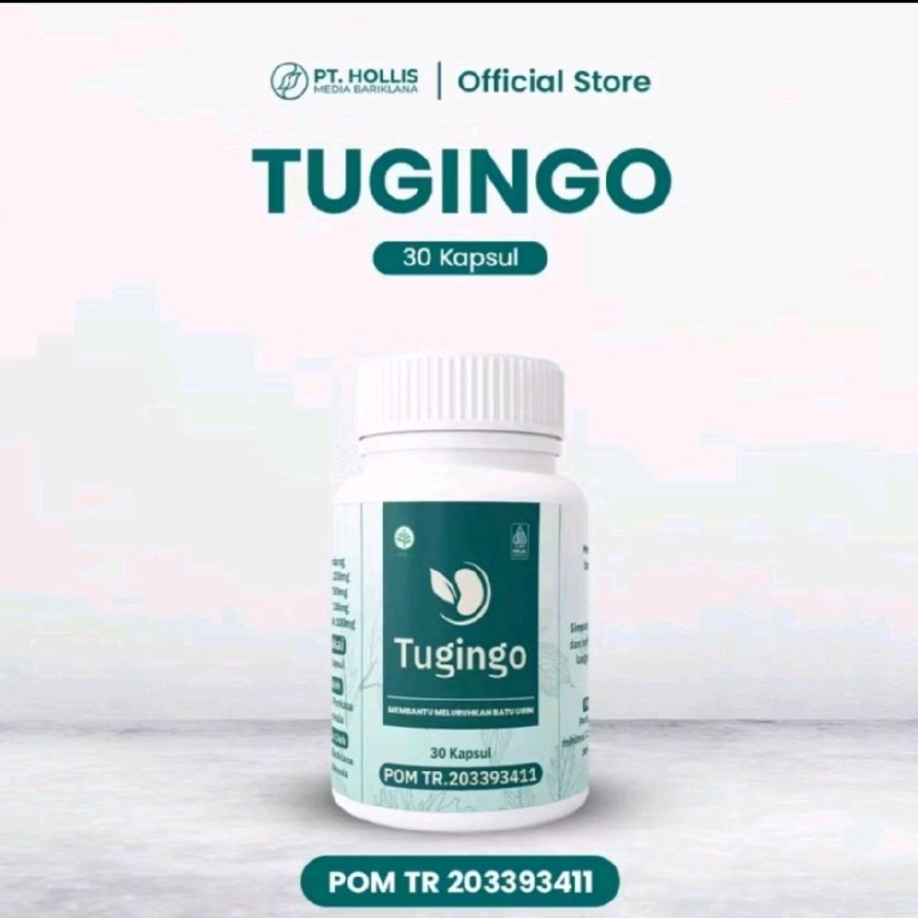 Hollis Tugingo Obat Herbal Batu Ginjal Tugingo 30 Kapsul Original BPOM