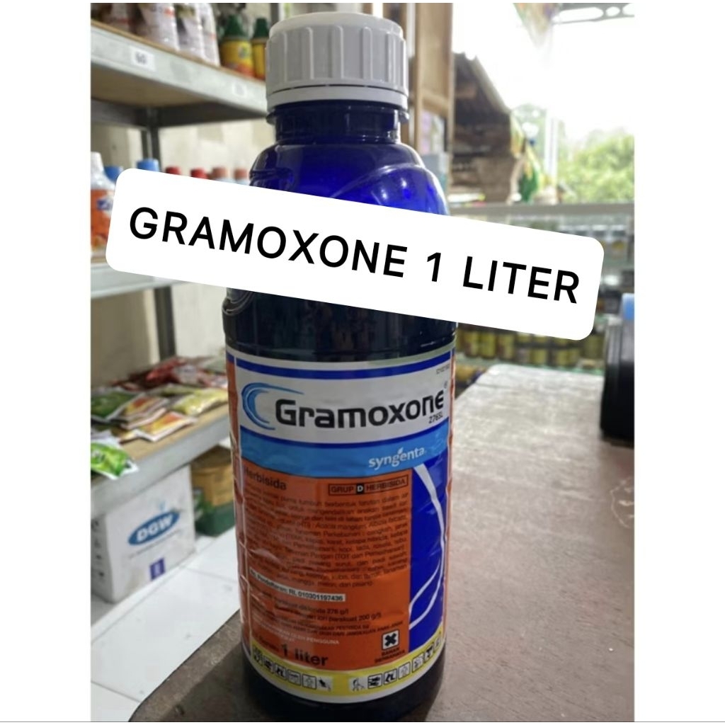 Gramoxone 1 Liter ORIGINAL / Herbisida gramoxone 276sl 1 LITER / HERBISIDA 1 LITER / GULMA / RACUN T